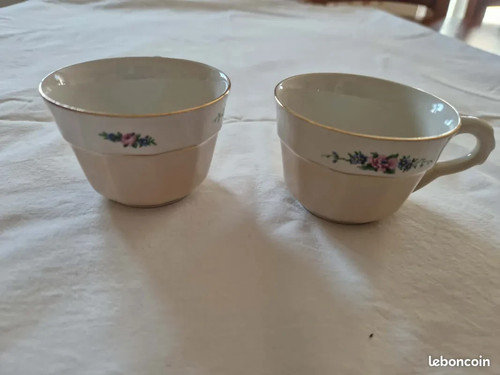 Lot tasses anciennes en - lot, 2