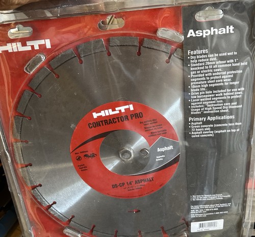 Hilti asphalt - ds-cp, 14"