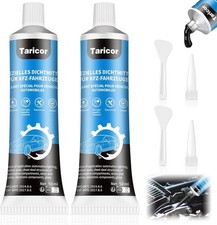 Colle a Joint Pare Brise Voiture, 50ml x 2 Tubes Colles Carrosserie Noir Scelle