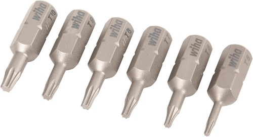 Torx insert bit set t10 - torx,
