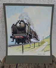 portrait de train à vapeur