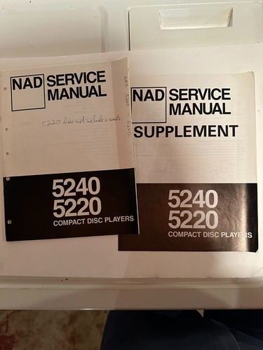 Nad model 5240 5220 compact - 5240,