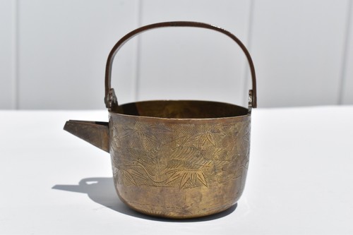 Antique chinese engraved - chinese, brass