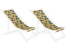 2 Toiles de Transat 113 x 44