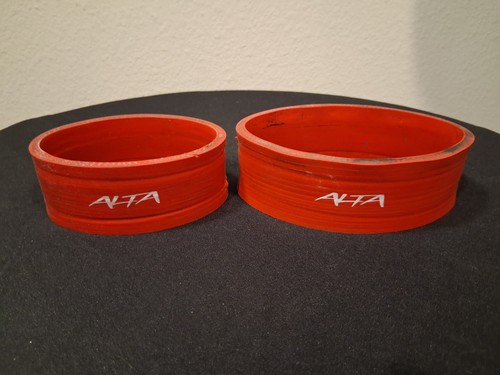 Red alta silicone intercooler - red,