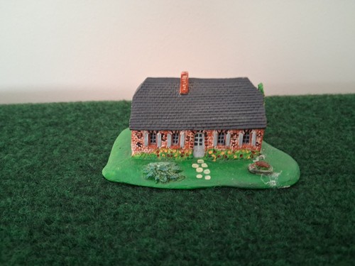 Maison miniature résine - en,