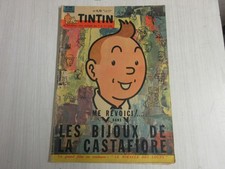 TINTIN 665 20.07.1961 COUVERTURE HERGE Les BIJOUX CINEMA Le MIRACLE des LOUPS