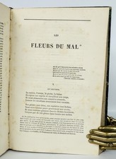📖 CHARLES BAUDELAIRE - ‎ ‎LES FLEURS DU MAL-ÉDITION PRÉ-ORIGINALE 1855