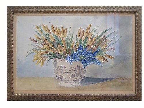 Tableau vintage nature morte - tableau,