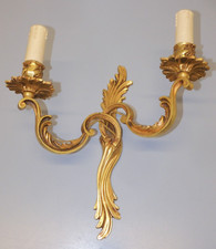 -APPLIQUE BRONZE 2 FEUX BRONZE