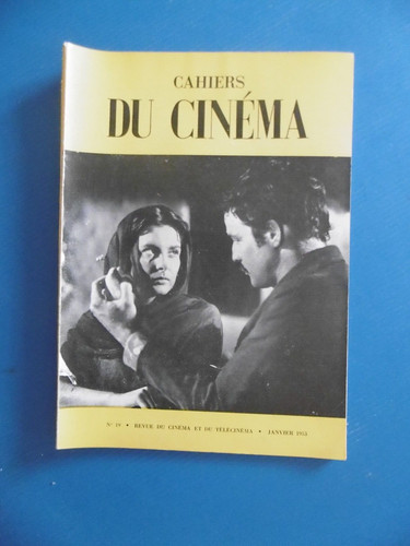 Cahiers cinema 19 de - cahiers, du