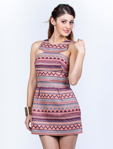 Women sleeveless aztec - women's,