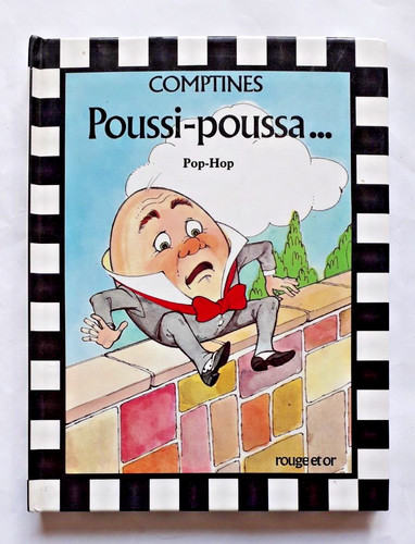 Livre pop hop - rouge, or