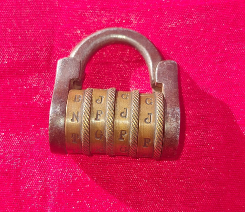 Antique cadenas combinaison - antique, a