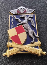 Insigne Militaire 35èm Rgt d’Artillerie Parachutiste RAP A.Bertrand Atlas (C11)