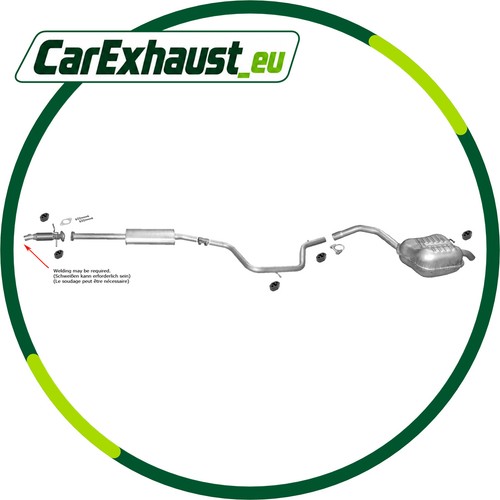 échappement pour ford galaxy - ford,