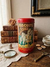 Boîte biscuits vintage m - boîte, à