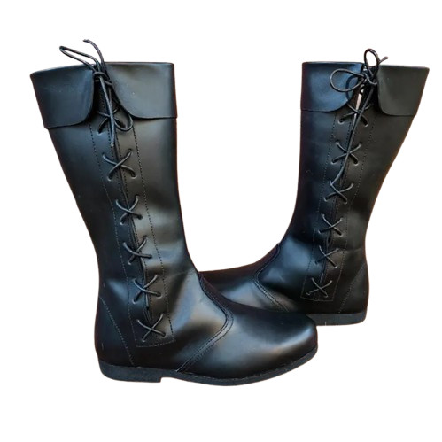 Bottes médiévales hautes - , en