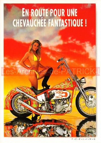 Harley davidson custom chopper - custom,