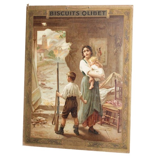 Ancien carton publicitaire - , /