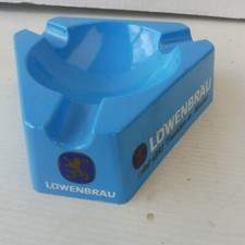 Cendrier Ashtray publicitaire - LOWENBRAU BIERE 14 cm