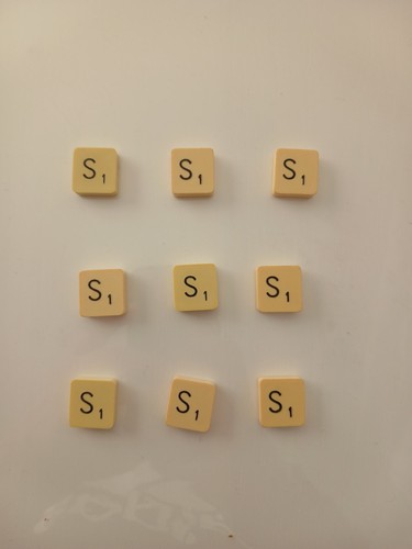 Lot lettres s scrabble - de,