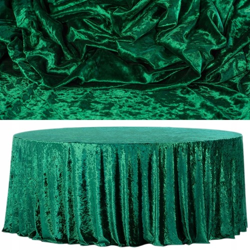 Nappe ronde velours - nappe, en
