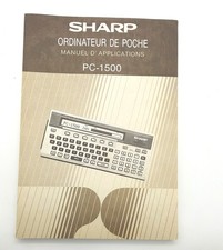SHARP PC-1500 MANUEL D'APPLICATION MATHÉMATIQUE OSAKA JAPAN