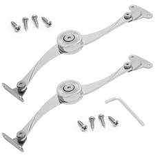 2 Pièces Charnière de Support de Couvercle avec Matériel de Montage, Charnièr...