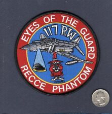 117th Rw Eyes Of The Protection Al Ang F-4 RF-4 Fantôme USAF Escadron Patch