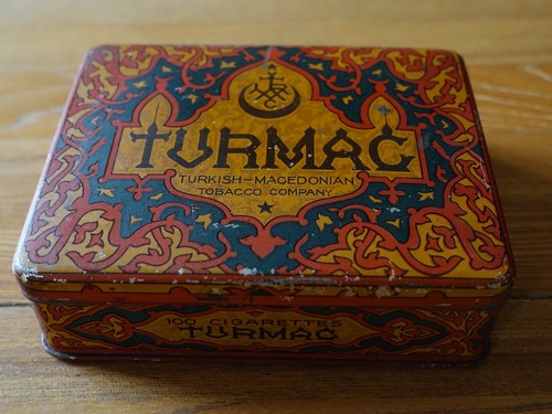 Ancienne boite cigarettes - , tole
