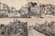 Lot of 4 old postcards old
