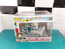 0109241 Figurine funko Pop rides ghostbusters afterlife 83 ecto-1 with trevor