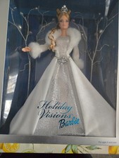 Barbie HOLIDAY VISIONS WINTER FANTASY Joyeux Noel 2003 Mattel