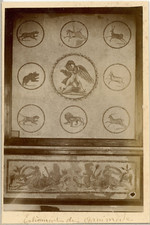 Tunisie, Antiquités du Sahel au Musée de Sousse, mosaïque romaine Vintage citrat