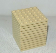 LEGO : Lot 12x Plaque 6 x 6 -