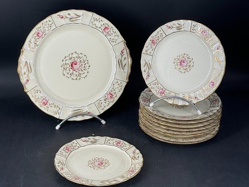Service dessert plat et - :, 10