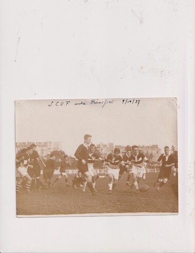 1927 paris match rugby - paris.,