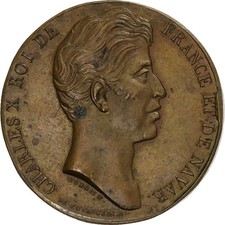 France, Médaille, Charles X
