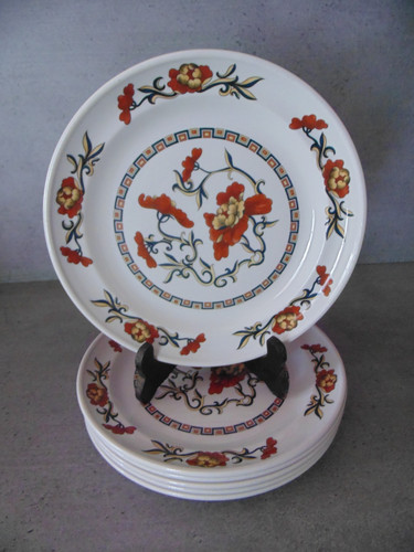 Assiettes plates - 6,