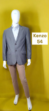 Kenzo Taille 54 Slim Fit   🧡 veste de costume gris moiré homme en coton
