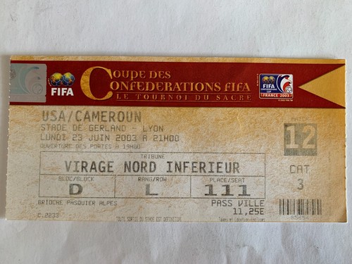 Ticket match coupe - ticket,
