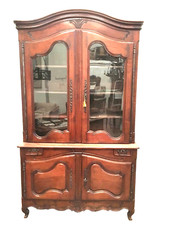 Buffet 2 corps Louis XV en noyer / Meuble du XVIII Siècle / Meuble Ancien