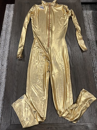 Mens full body metallic gold - mens,