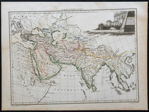 1812 asie ancienne carte - 1812,