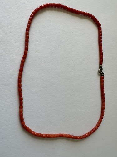 Collier corail rouge - corail,