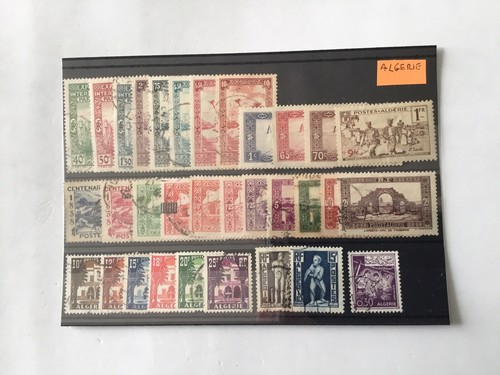 Timbres algérie français 32 - .algérie,
