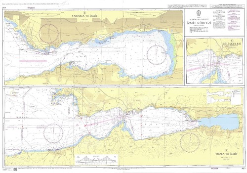 Carte murale maritime - carte,