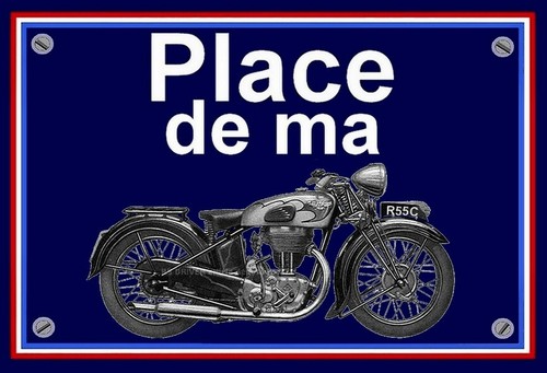 Plaque place de ma - place,