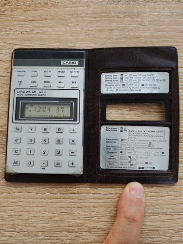 Casio card watch micro - mq-11,